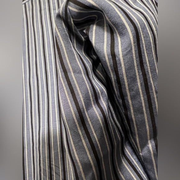 Vince Striped 100% Silk Tunic - Size S - Picture 9 of 12